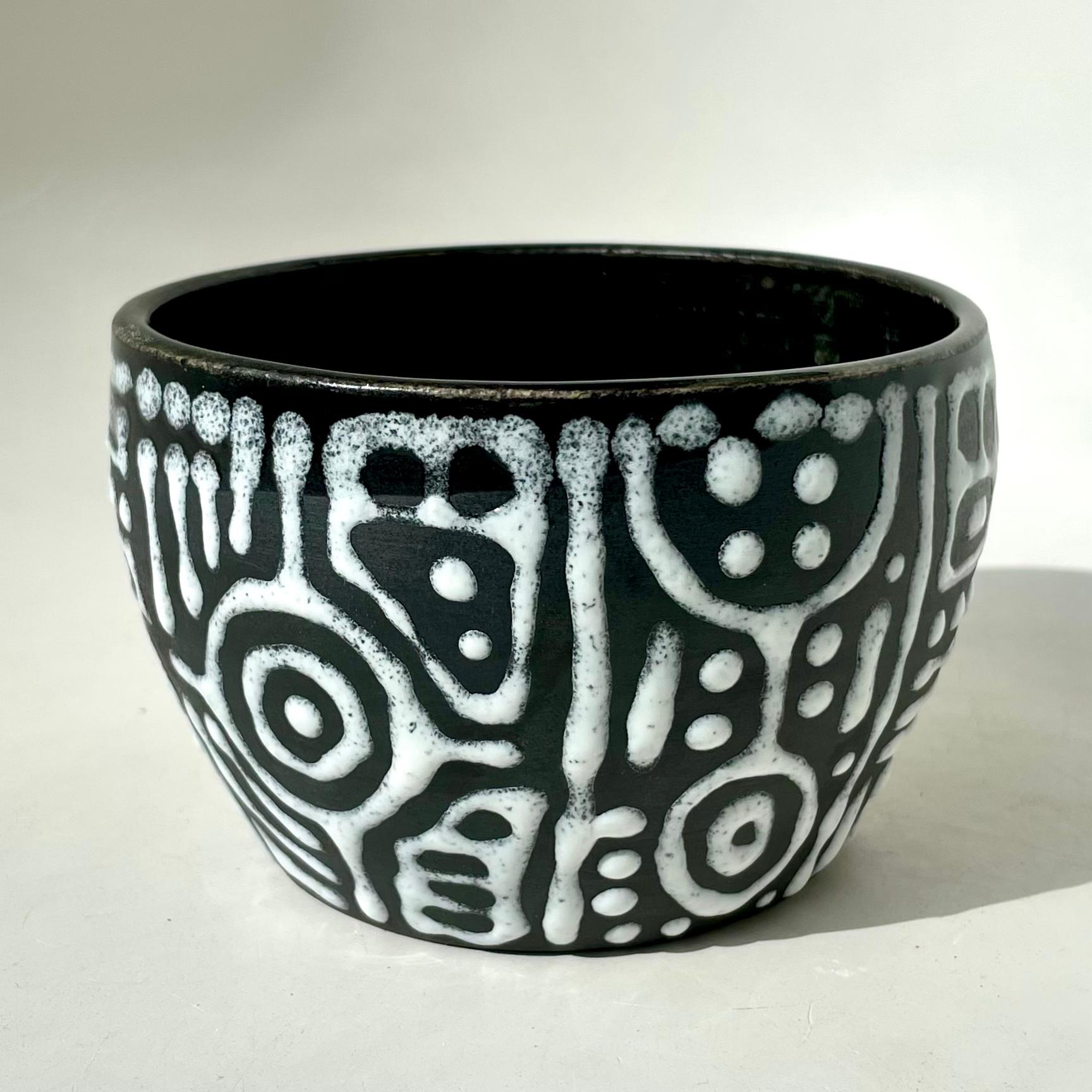 Modern La Mola Tumbler, Handmade and Food Safe, by Artist Stef Duffy For Sale