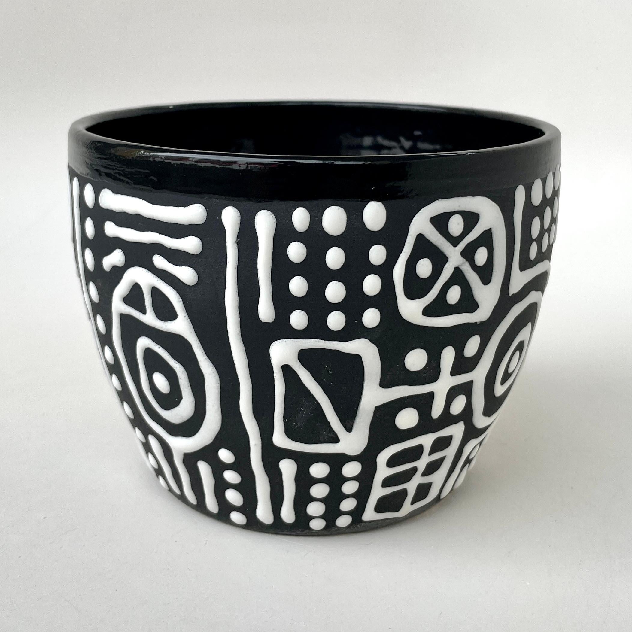 Ceramic La Mola Tumbler, Handmade and Food Safe, by Artist Stef Duffy For Sale