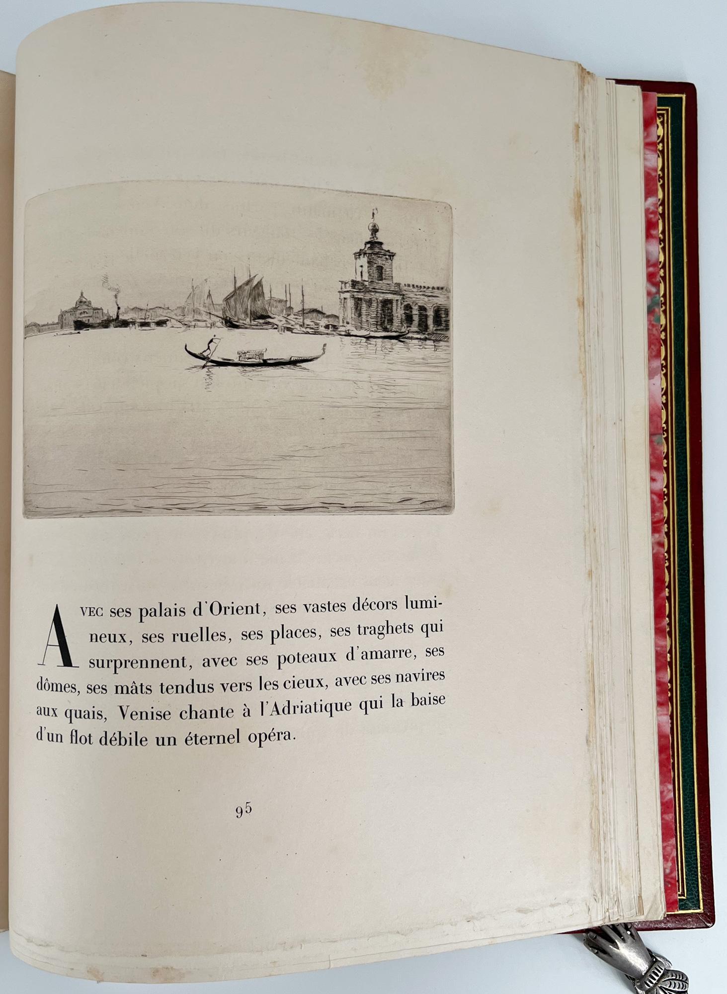 La Mort de Venise; Illustrated by Edgar Chahine, SUPER DELUXE Edition For Sale 8