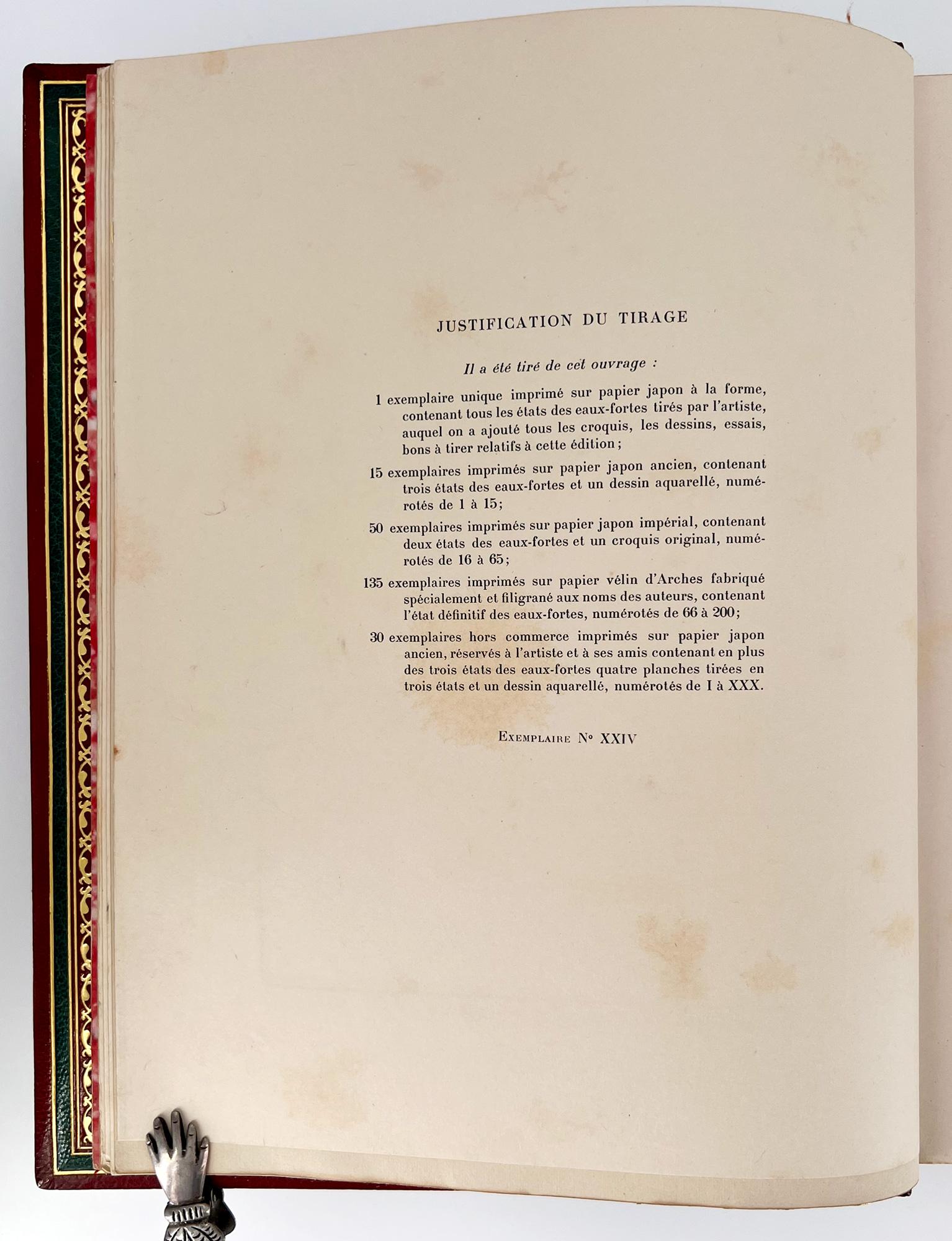 20th Century La Mort de Venise; Illustrated by Edgar Chahine, SUPER DELUXE Edition For Sale