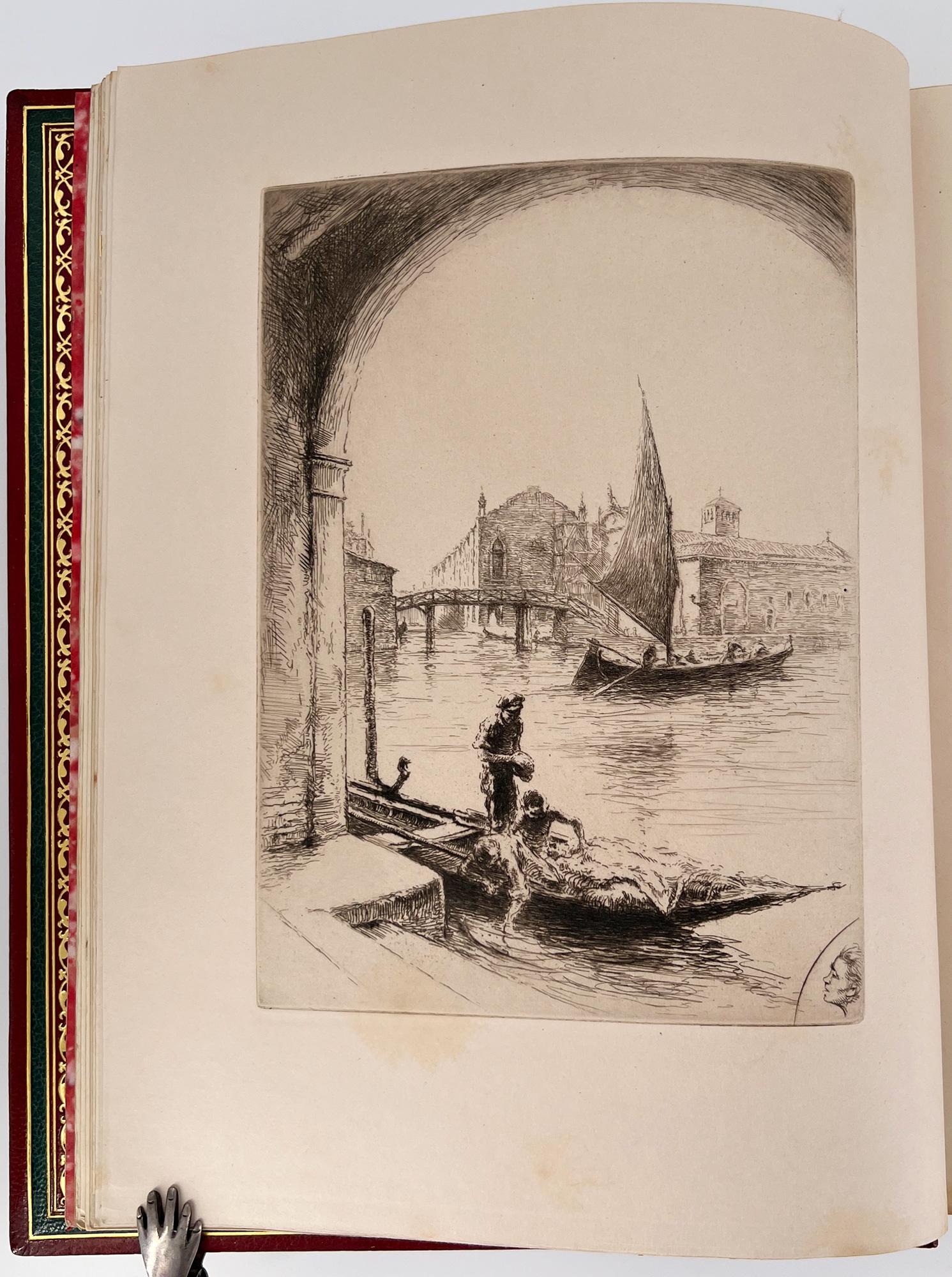 La Mort de Venise; Illustrated by Edgar Chahine, SUPER DELUXE Edition For Sale 1