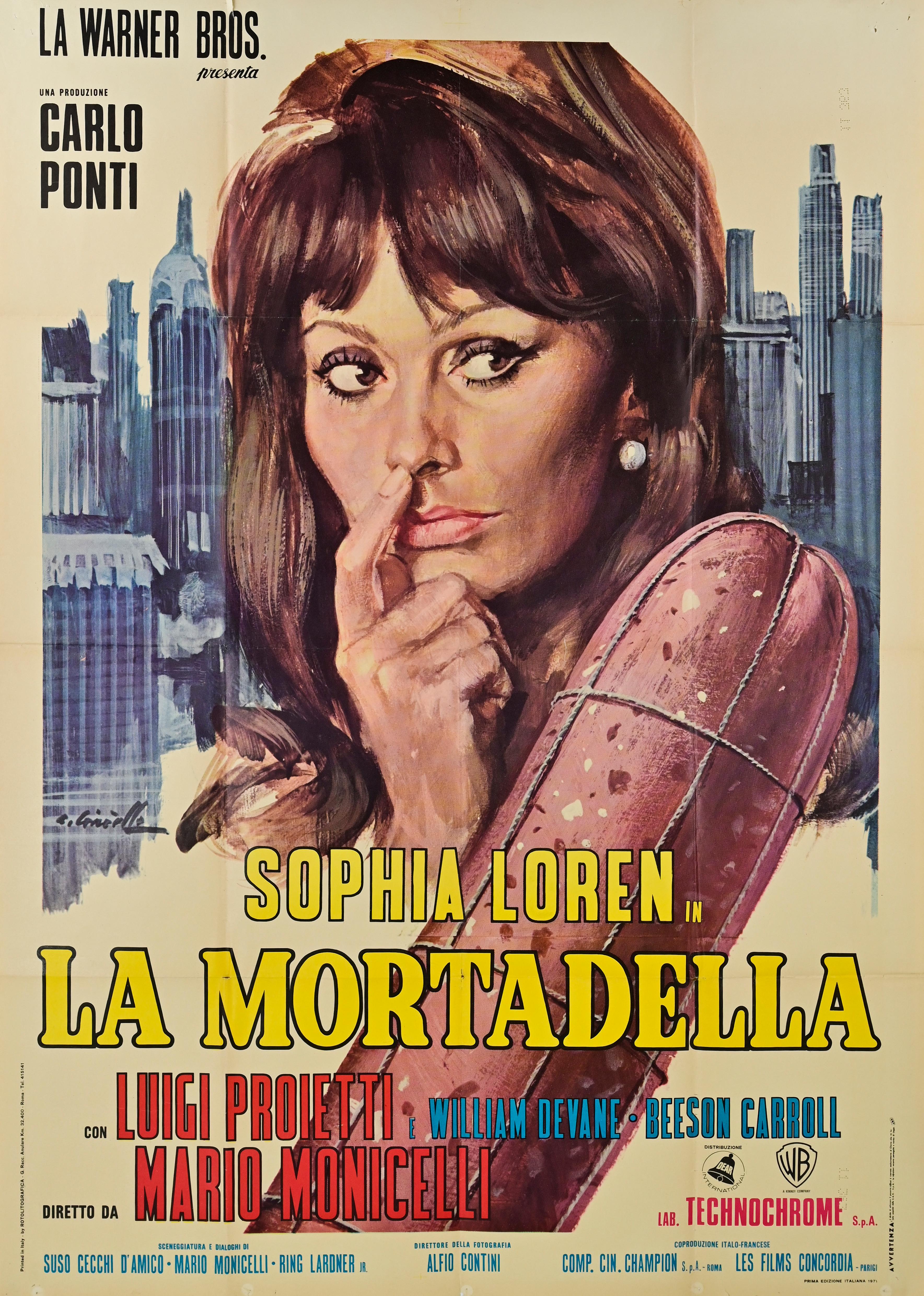 La Mortadella (1971, Italie/France) Bon état - En vente à Roma, IT