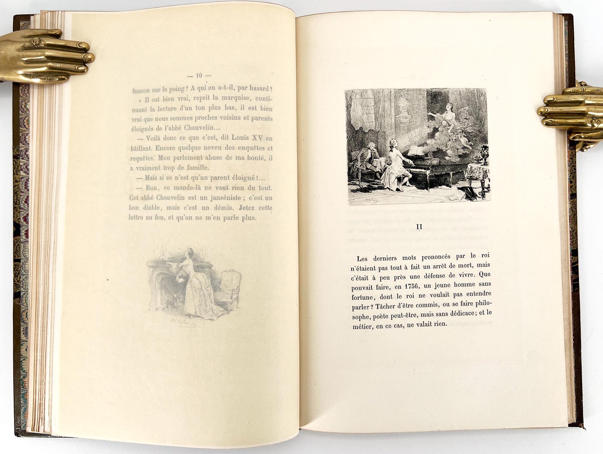 19th Century La Mouche by Alfred de Musset – Illustrations by Adolphe Lalauze For Sale