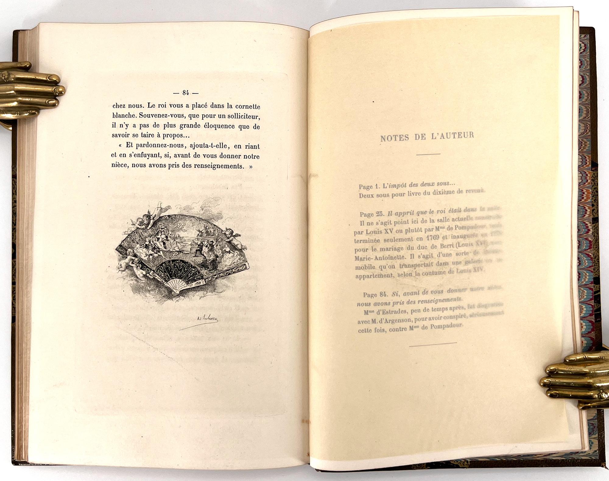Leather La Mouche by Alfred de Musset – Illustrations by Adolphe Lalauze For Sale