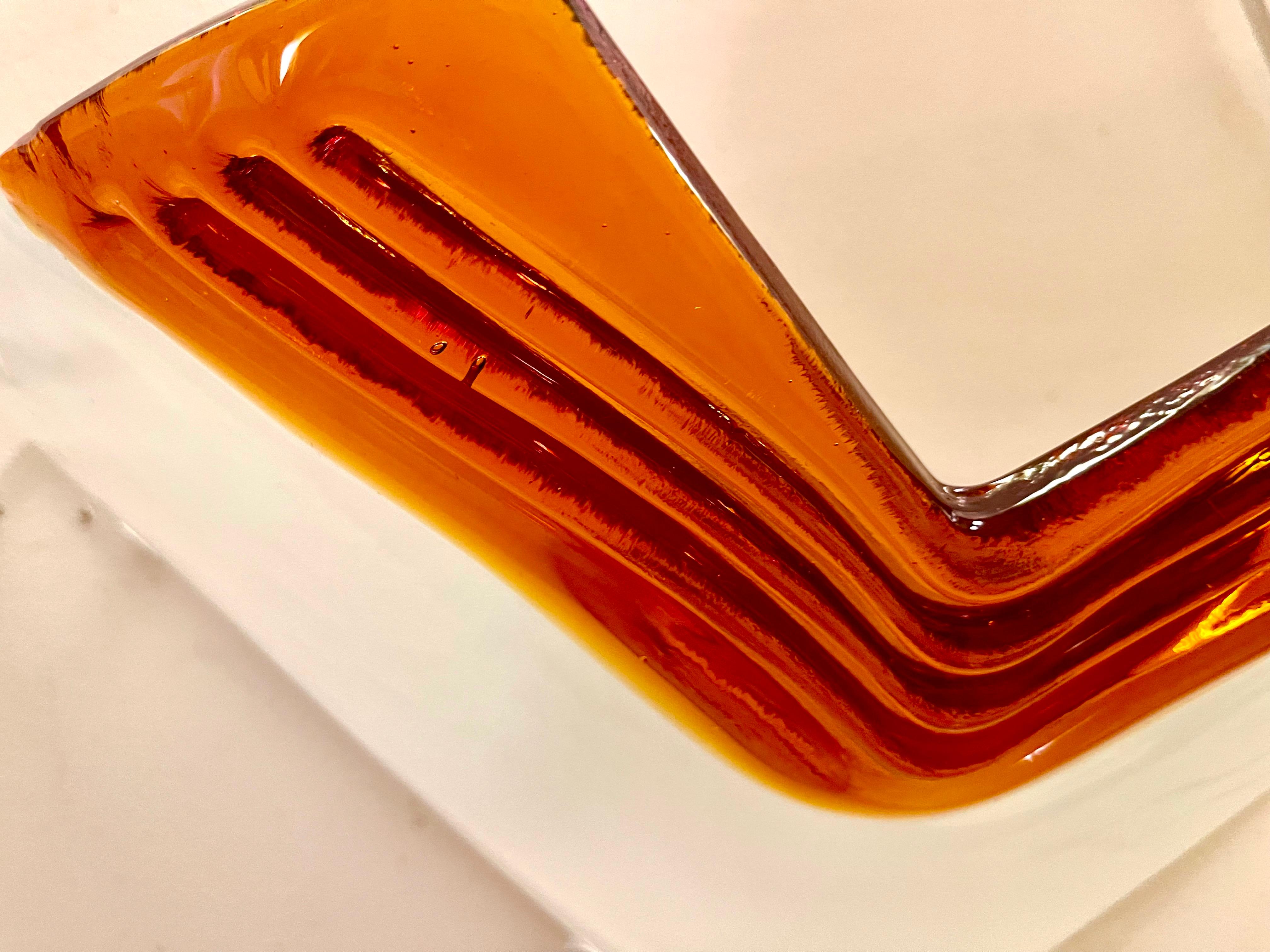 La Murina Glas Murano Wandleuchten 3 Stück, Italien 1980 (Aluminium) im Angebot
