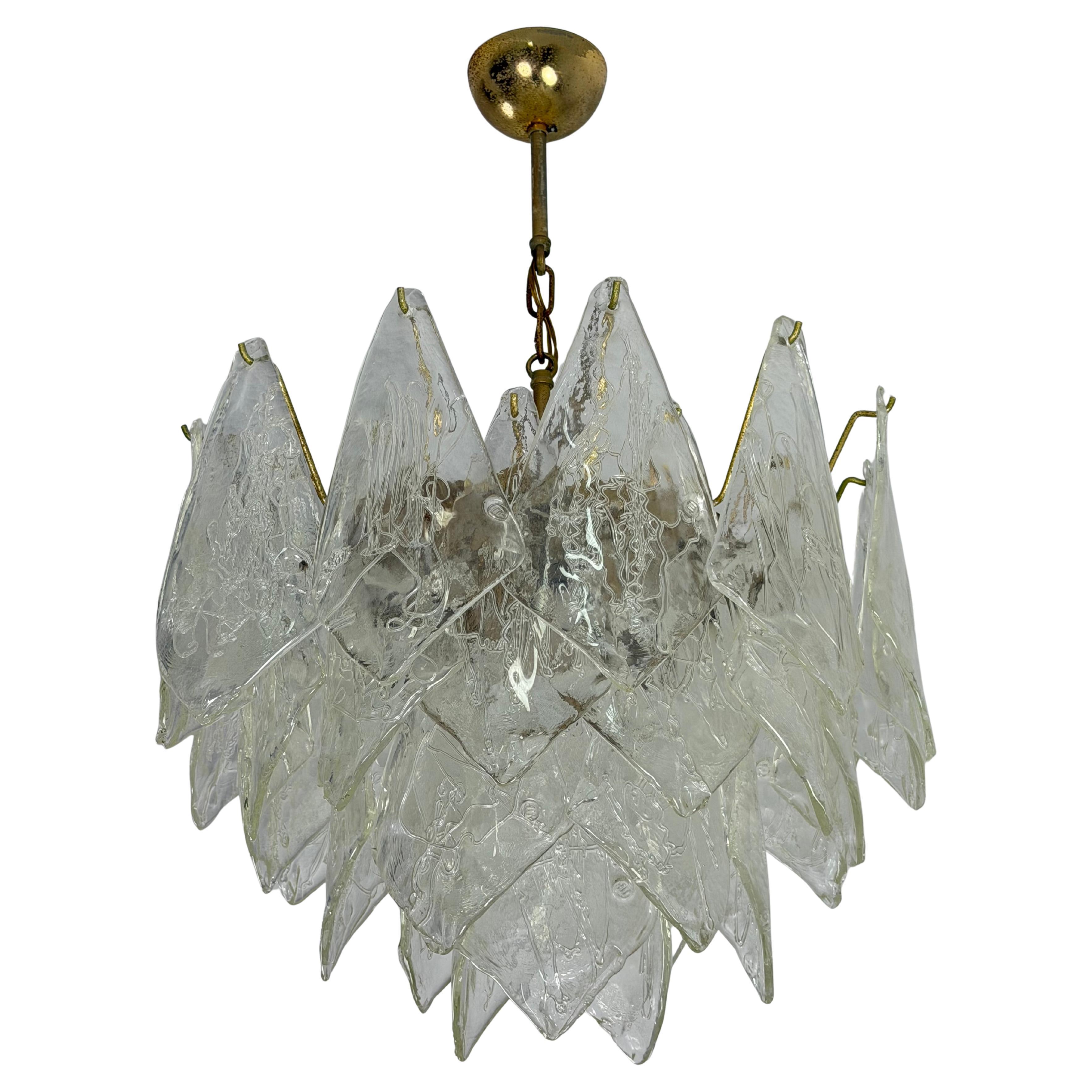 La Murrina 7-light Murano Glass Chandelier, 1970s