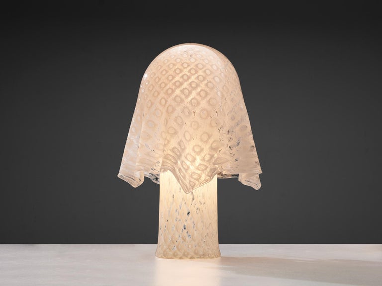La Murrina 'Fazzoletto' Table Lamp in Glass In Good Condition In Waalwijk, NL