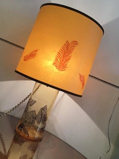 La Murrina "Lino Tagliapietra" Table Lamp 1972 Murano Glass Brass, Italy