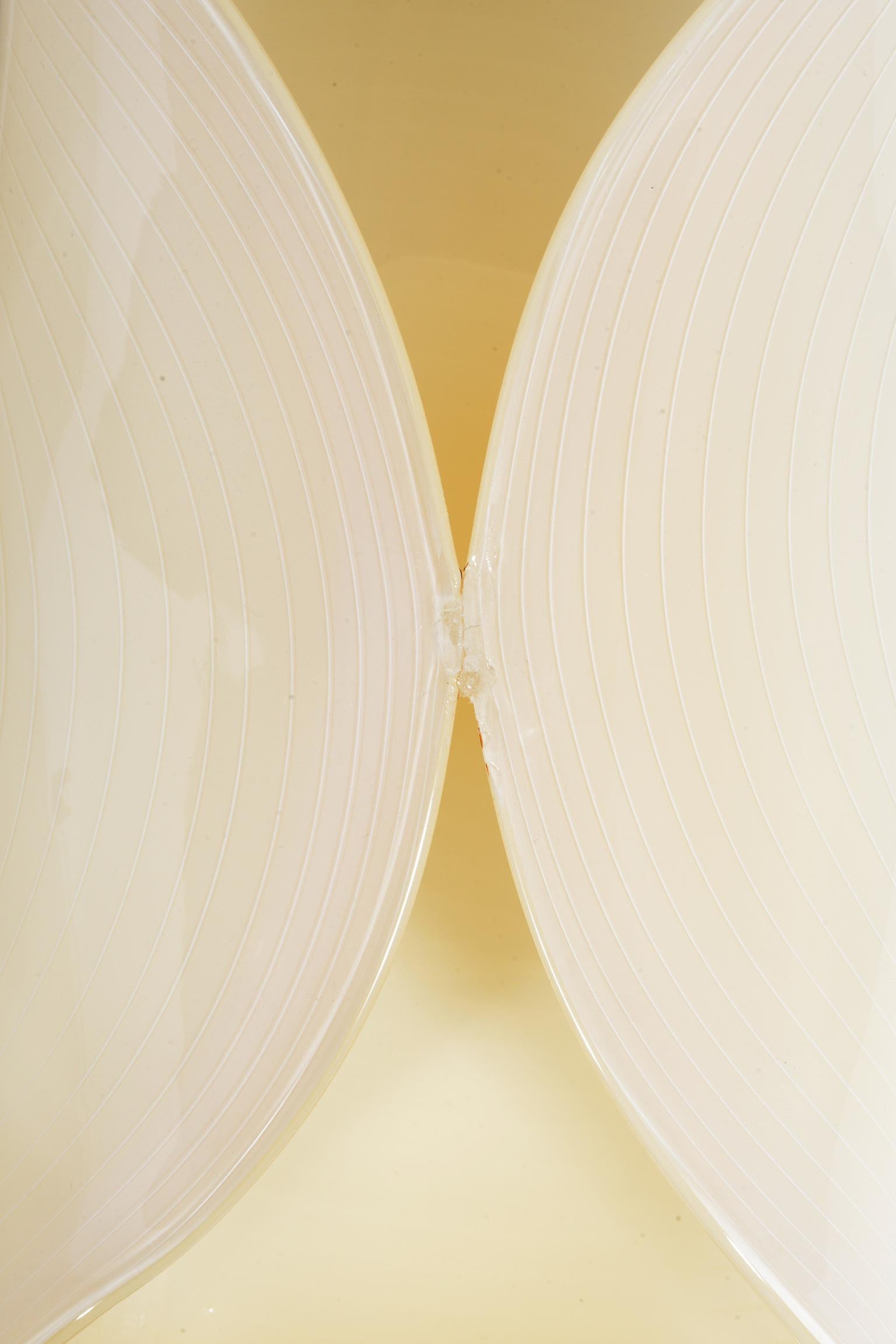 La Murrina Midcentury Pair of Murano Glass Wall Lights Sconces 4