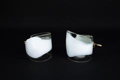 La Murrina, pair of Murano glass table lamps. Italy 1970s