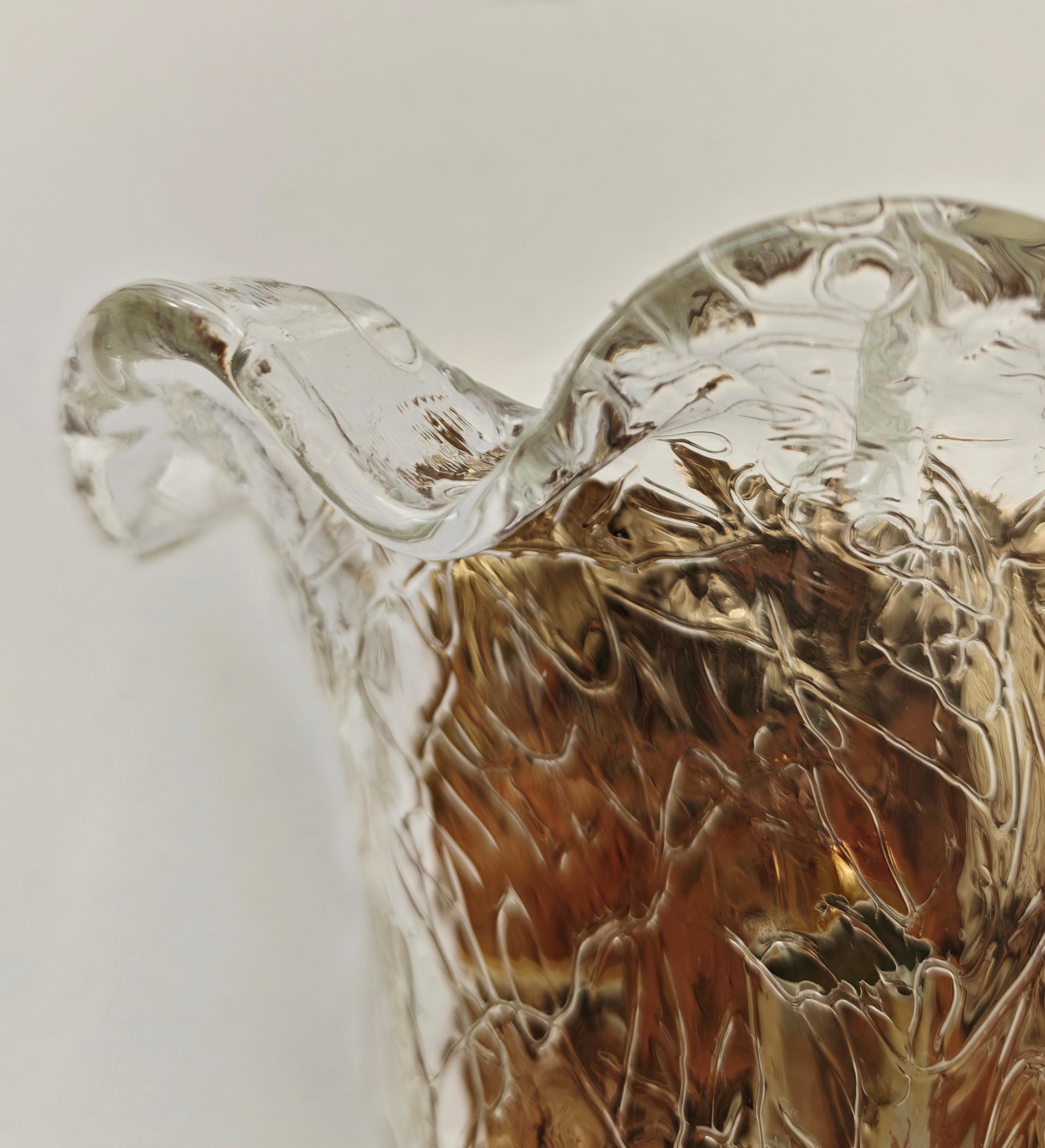 La Murrina Pareja de Apliques de Cristal de Murano Diseño Italia Años 70 Moderno de mediados de siglo en venta 4