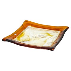 La Murrina Svuota tasche Vetro Murano Produzione Italia 1980 Mid-Century Modern