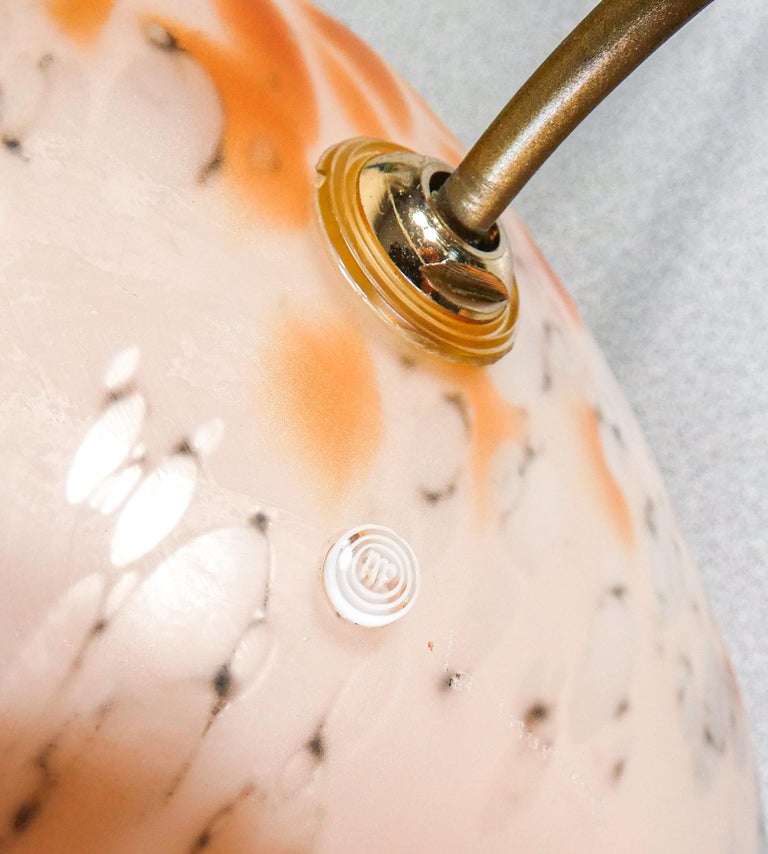 La Murrina" Table Lamp, Polychrome Blown Glass from Murano, Italy, 1980s  For Sale at 1stDibs