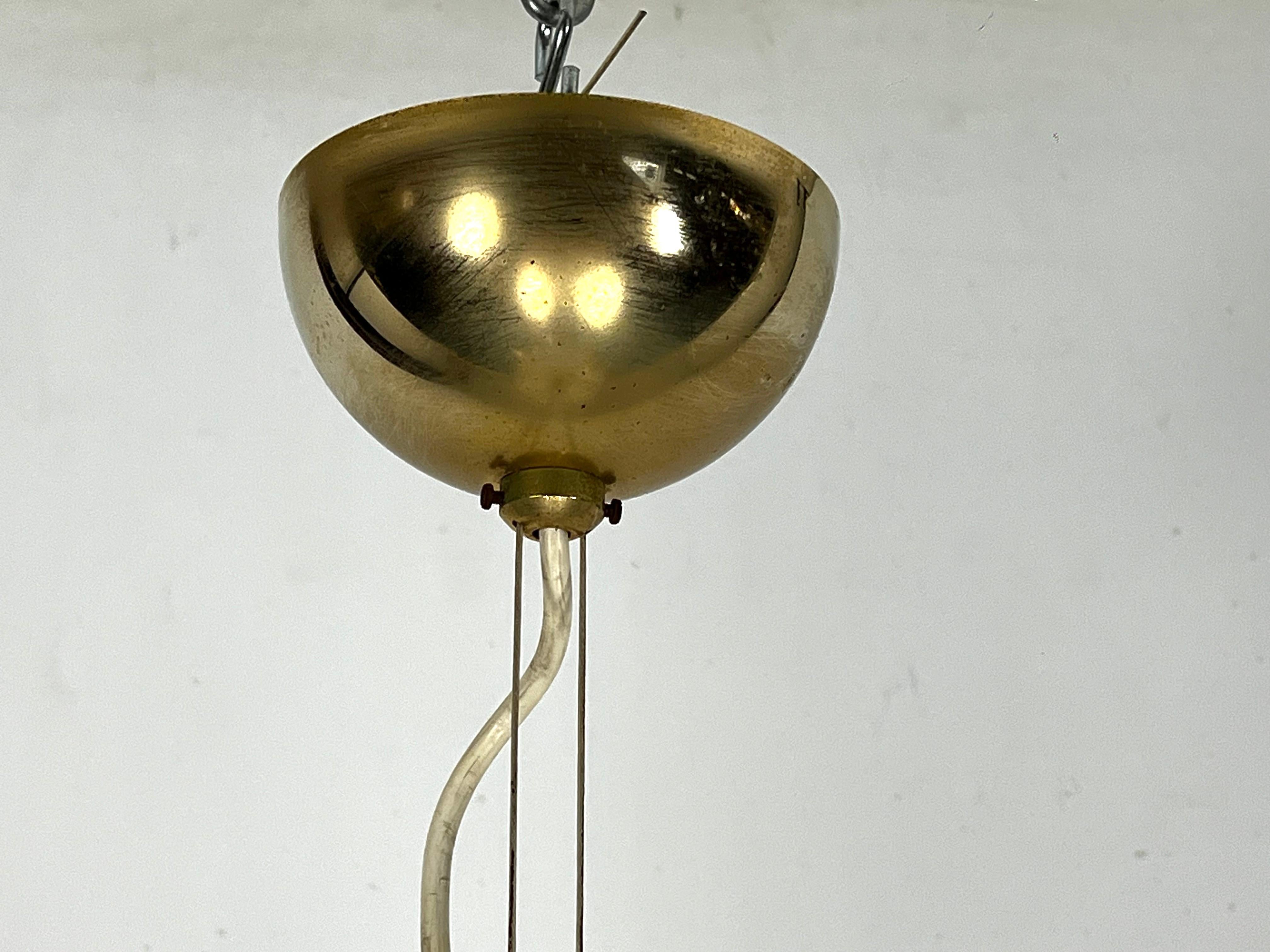 Glass La Murrina, Vintage large Murano glass chandelier from 70s For Sale