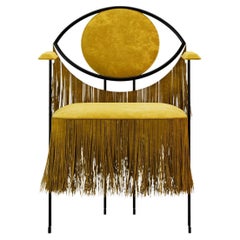 LA MYSTERIEUSE Chair in Yellow by Alexandre Ligios, REP by Tuleste Factoryf