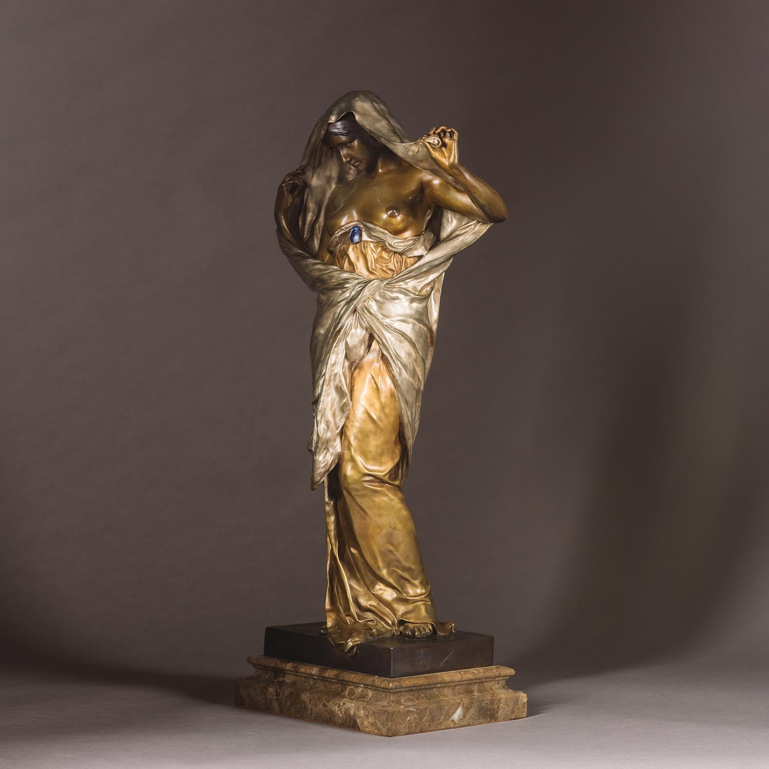 Figura de bronce de 