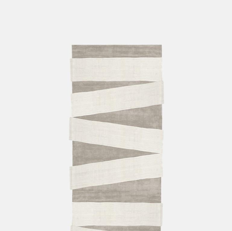 Post-Modern La Nikka Stripes Rug by Atelier Bowy C.D. For Sale