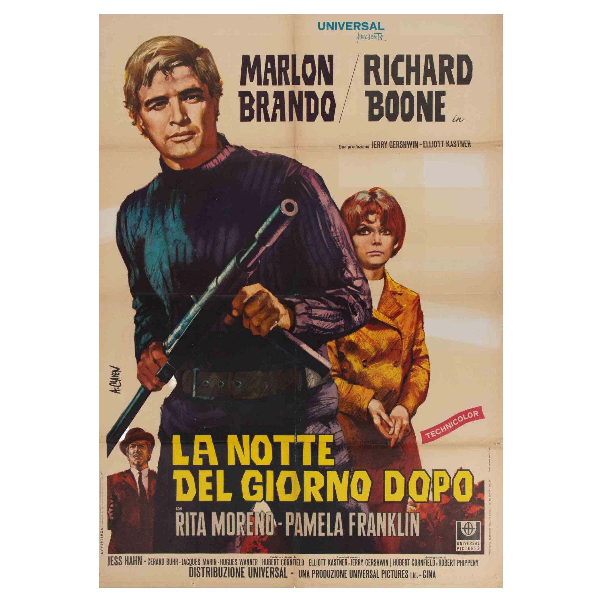 La Notte del Giorno Dopo (Die Nacht des folgenden Tages, 1968, Italien), 1968
