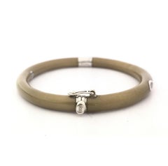 La Nouvelle Bague Bangle da donna in oro e argento smaltato B1804GP