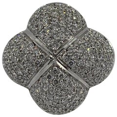 Ring "La Nouvelle Bague" aus 18 Karat Weißgold mit 4,2 Karat Diamanten