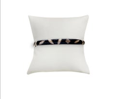 La Nouvelle Bague Small Enamel and Diamond Bangle