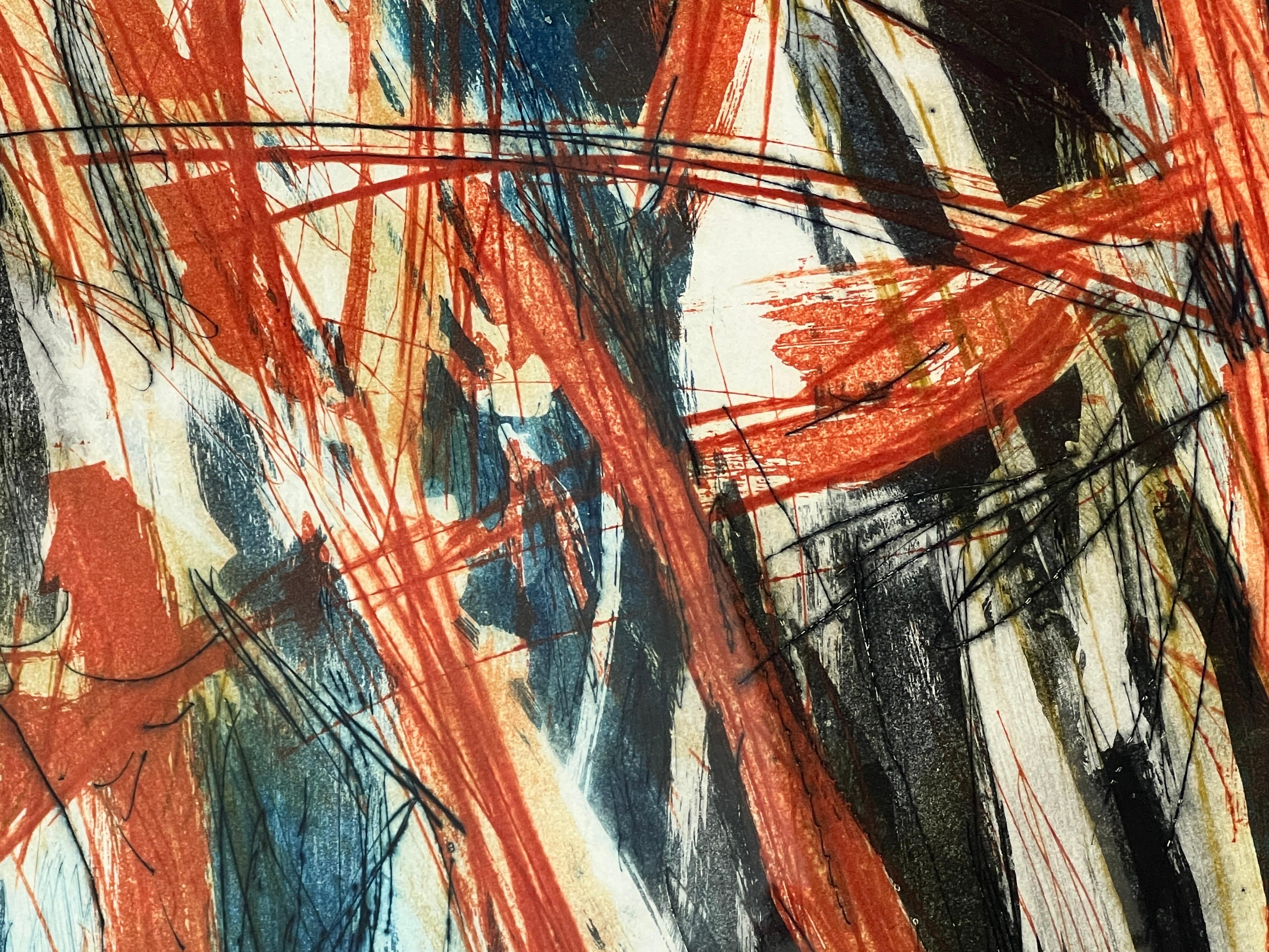 Gravure La Nuit des Signes de Jean-Paul Turmel 5