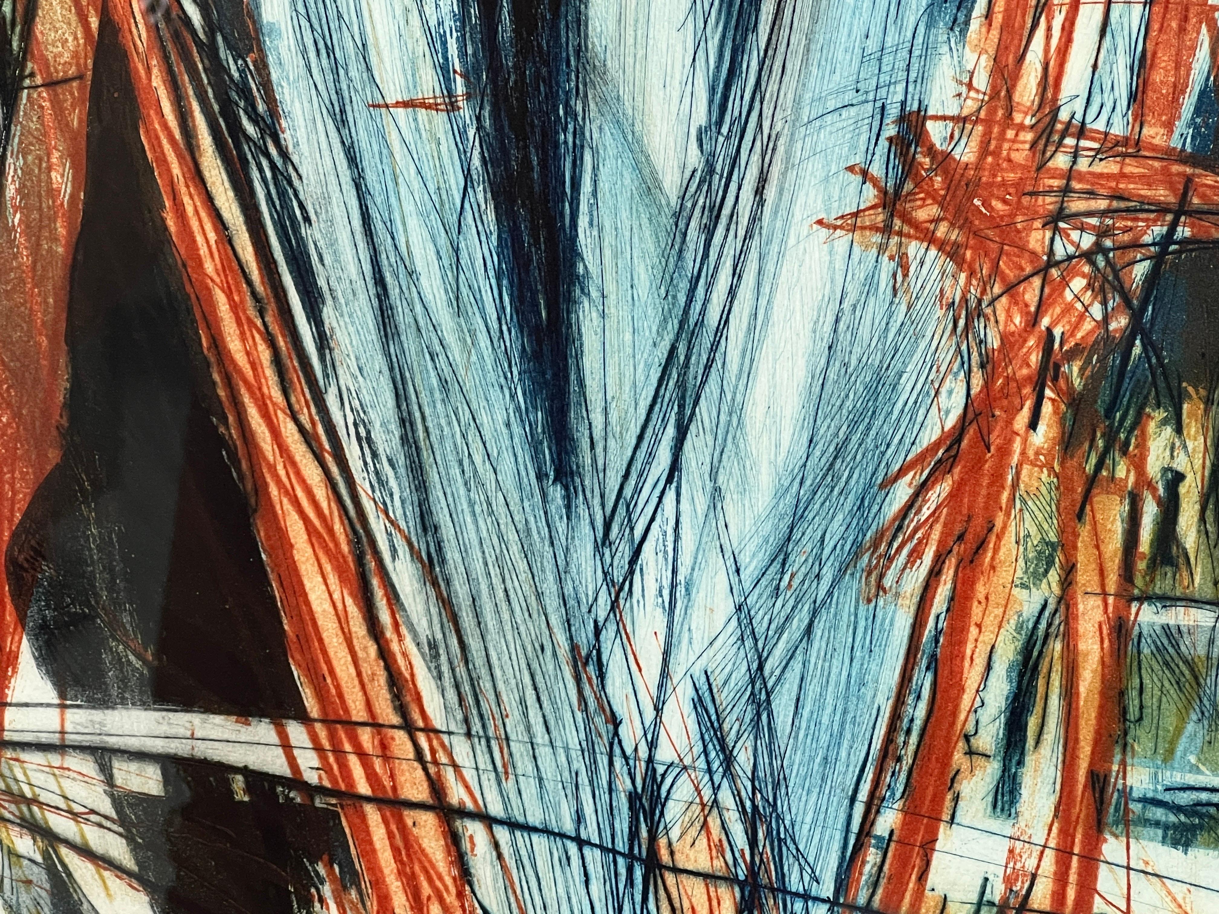 Gravure La Nuit des Signes de Jean-Paul Turmel 3