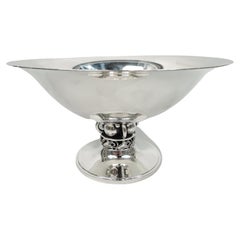 La Paglia for International Mid-Century Modern Sterling Silver Compote