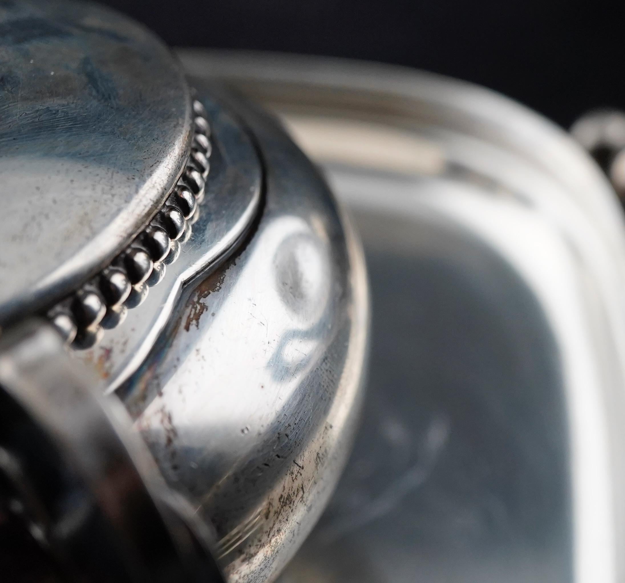 Service à thé en sterling La Paglia Milieu du siècle en vente 3