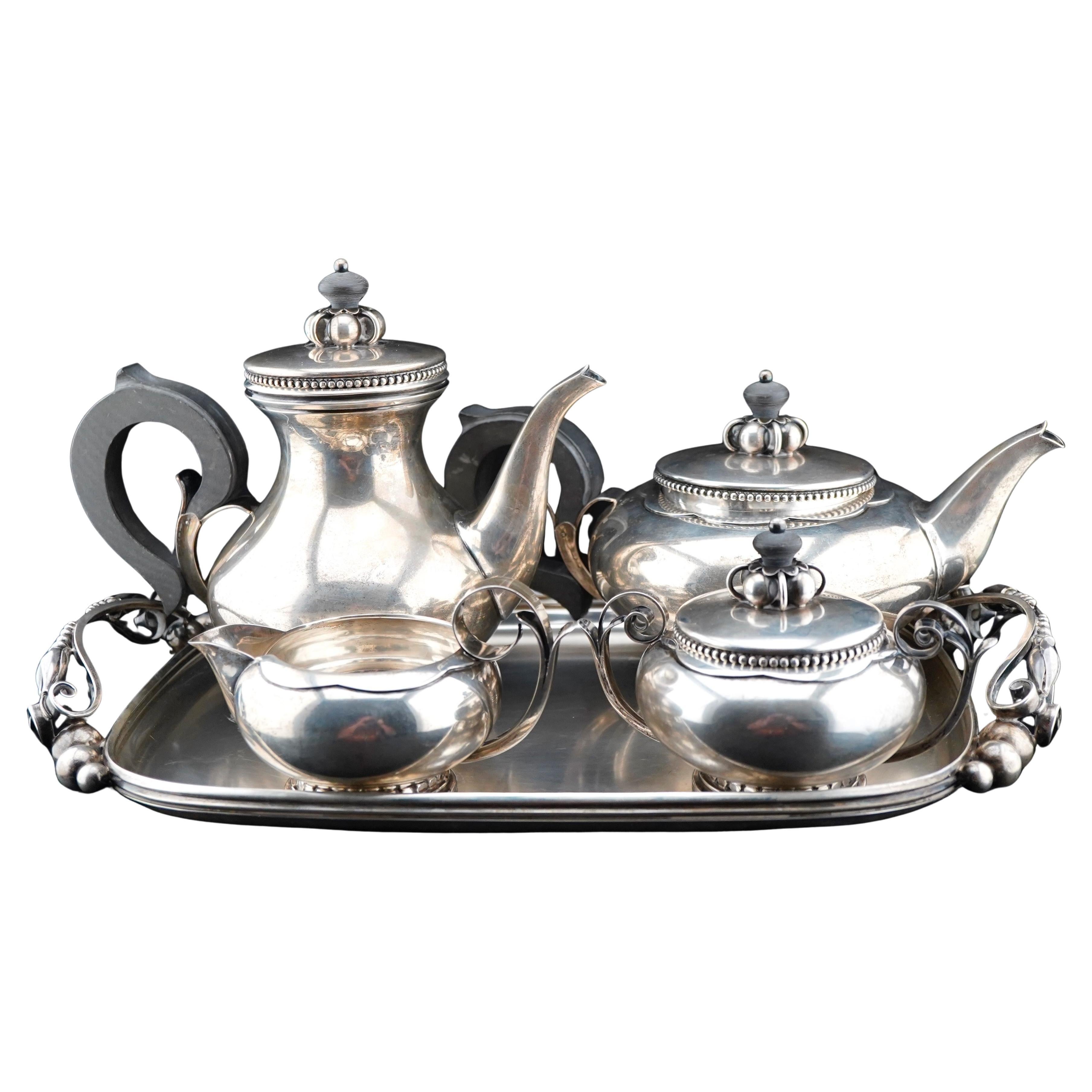 La Paglia Sterling Tea Set Mid Century