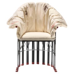 Fauteuil La Pagnotta en fibre de carbone et coton de Gaetano Pesce