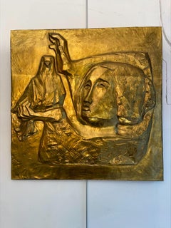 “La Paloma” Artwork Panel by Alvar Sunol, circa 1960