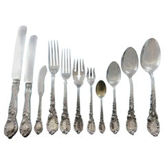 La Parisienne by Reed & Barton Sterling Silver Flatware Service Set 88 Pc Dinner