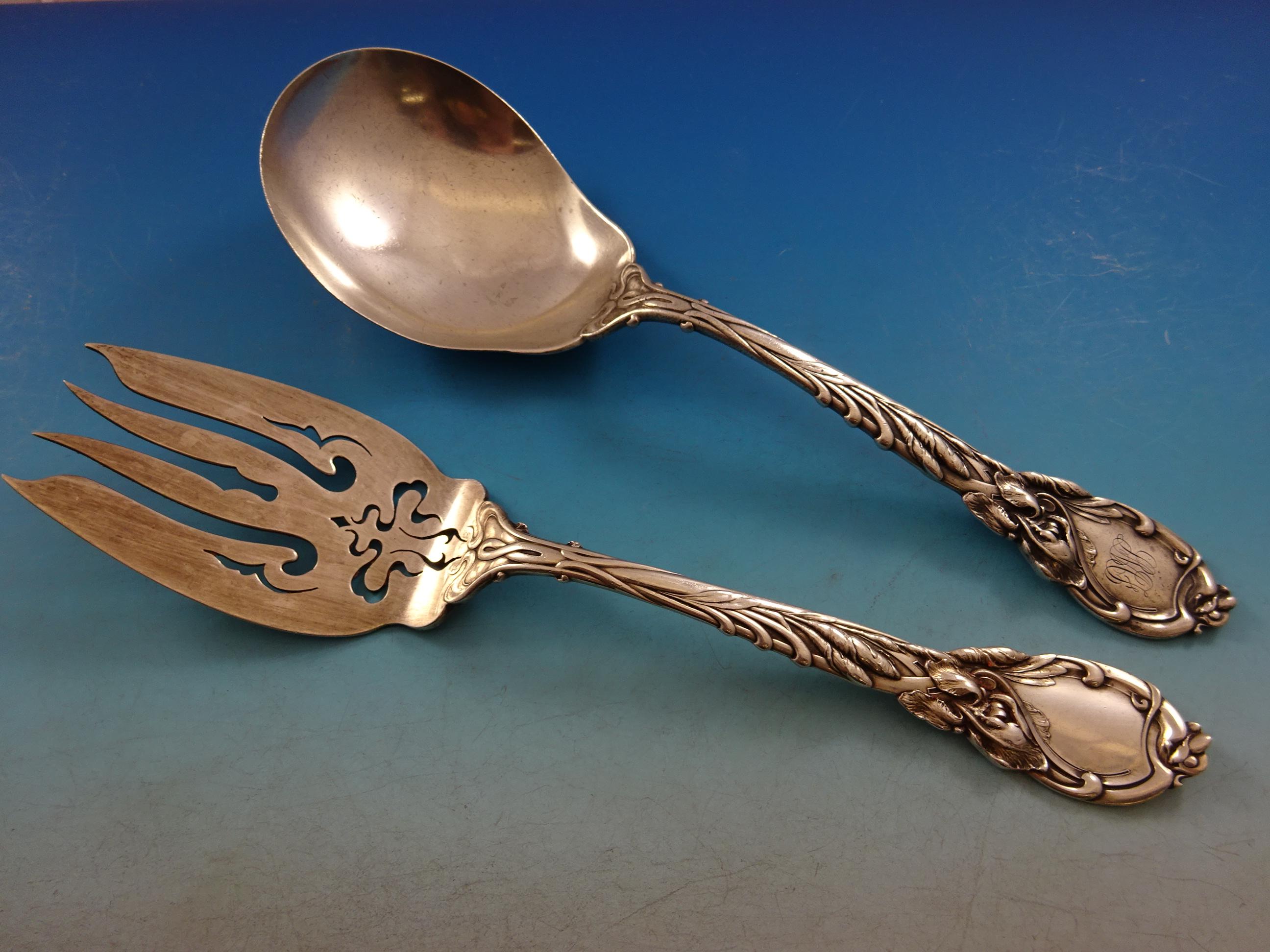 20th Century La Parisienne by Reed & Barton Sterling Silver Flatware Set 130p Special Listing