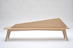 Contemporary "La Parisienne" Daybed or Chaise Lounge with Oiled Oak Finish