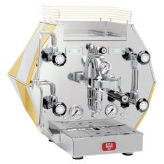 Machine à café Espresso La Pavoni Diamantina en acier inoxydable, nouveau Enzo Mari