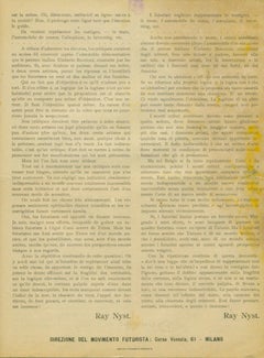 La Peinture Futuriste en Belgique - La Pittura futurista nel Belgio, Italy 1912