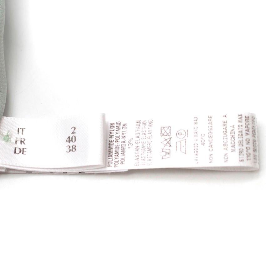 La Perla Azalea Kimono-Bademantel aus einer Seidenmischung aus Satin US 4 3