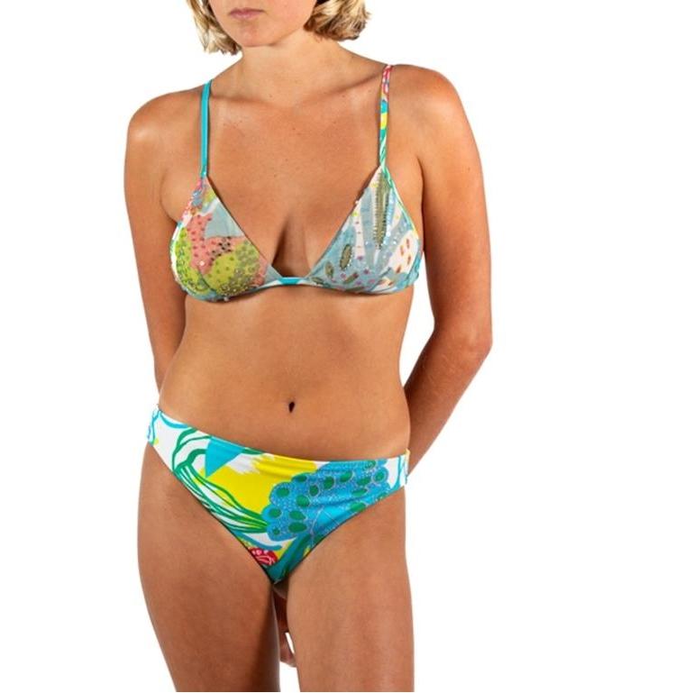 La Perla  Maillot de bain à séquences multicolores bleu Pour femmes en vente