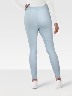La Perla Blue Wool Skinny High Rise Trousers Size XS