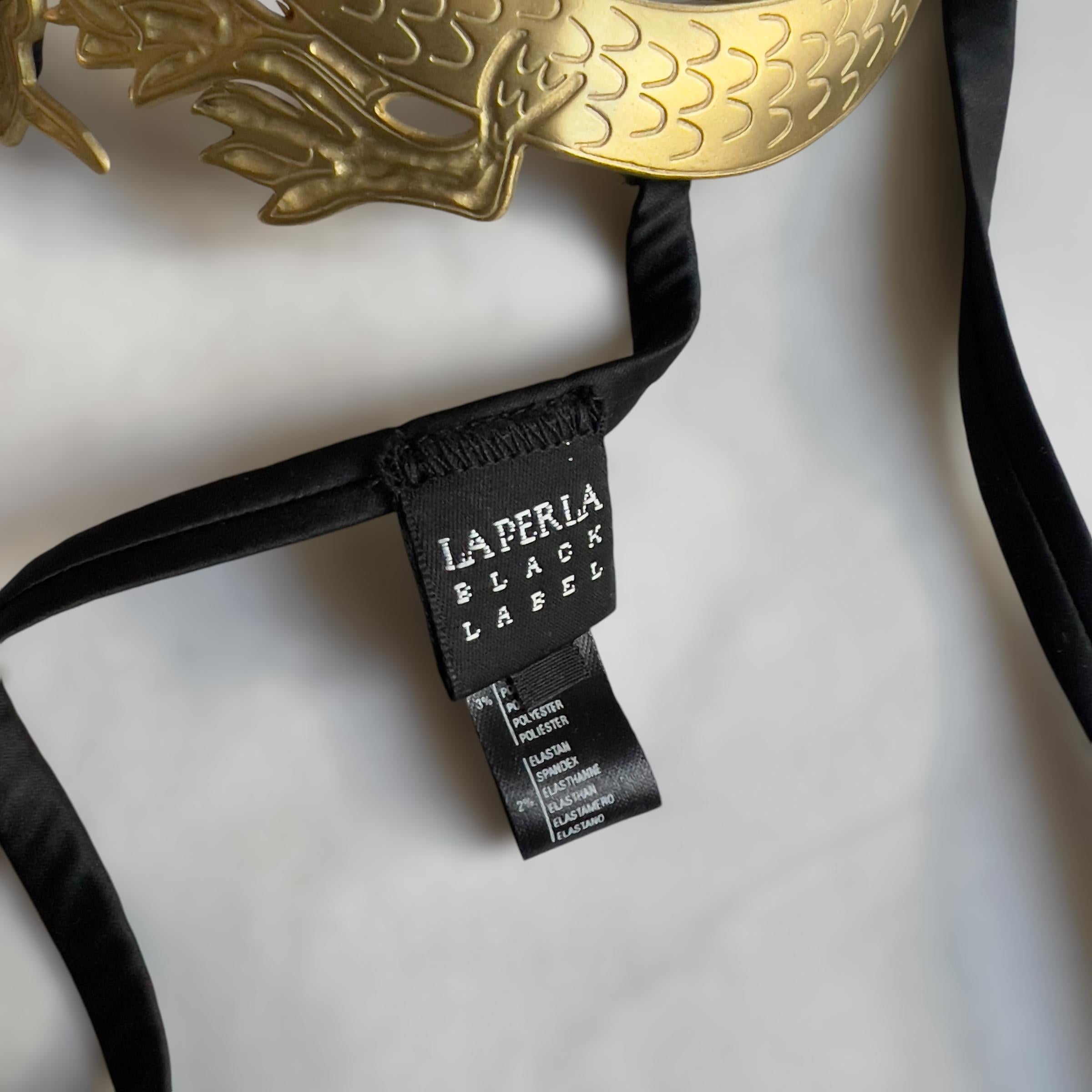 La Perla Circa 2007 Gold Dragon Metal Bra For Sale 2