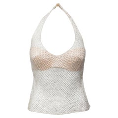 Top de malla de cristal La Perla - Años 00