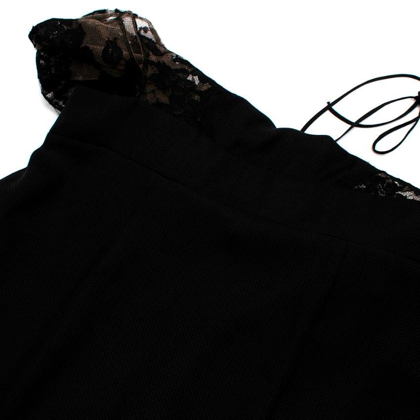 black silk nightgown