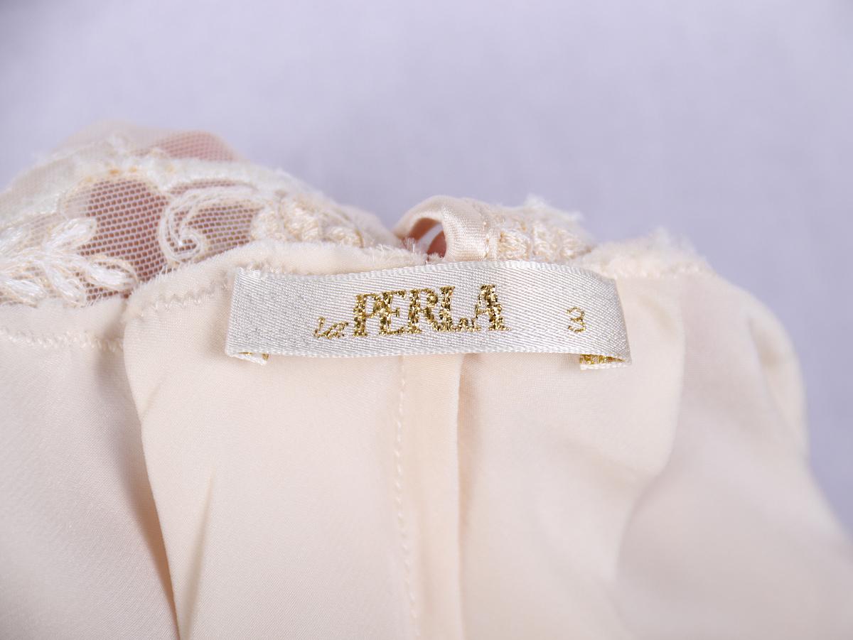 Abito camicia da notte in seta vintage di La Perla in vendita 1