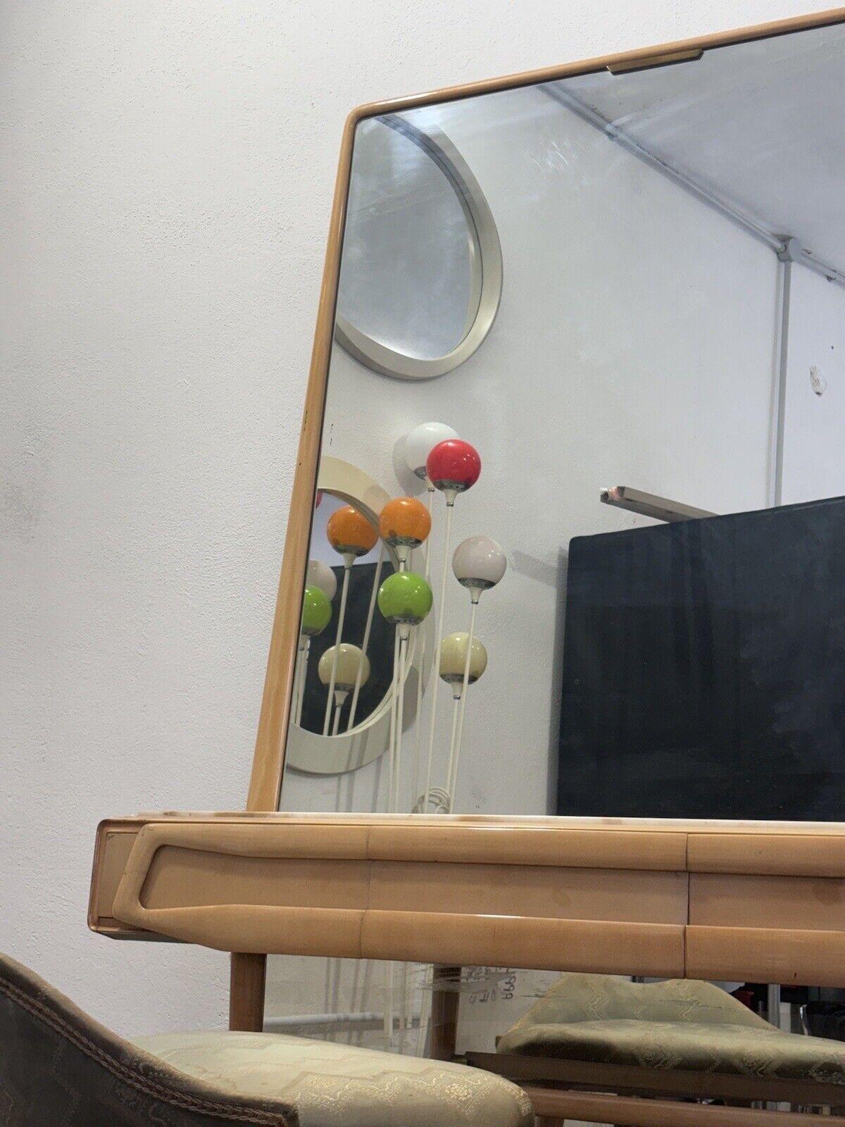 Ottone La Permanente Cantù Beauty Desk Toilette Mirror Mid-Century Design 1950’s in vendita