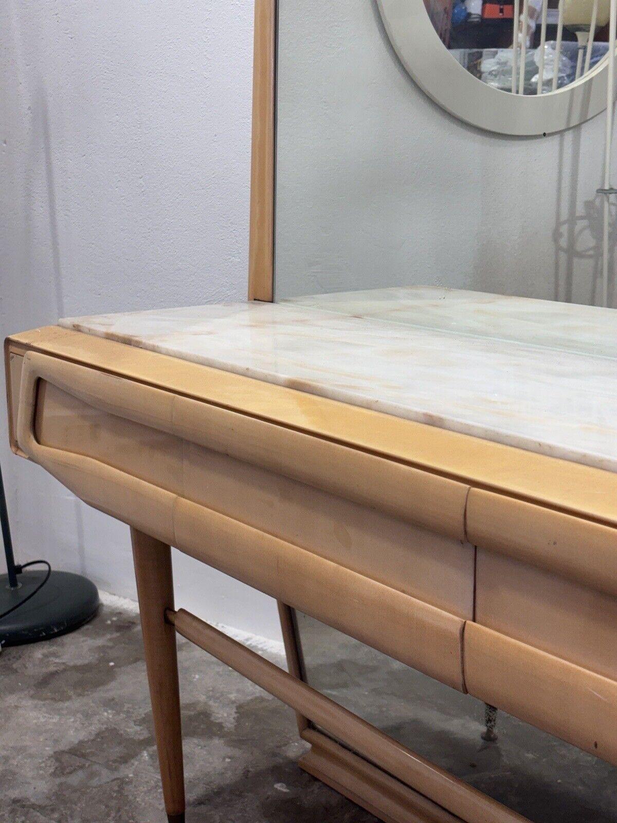 La Permanente Cantù Beauty Desk Toilette Mirror Mid-Century Design 1950’s in vendita 1