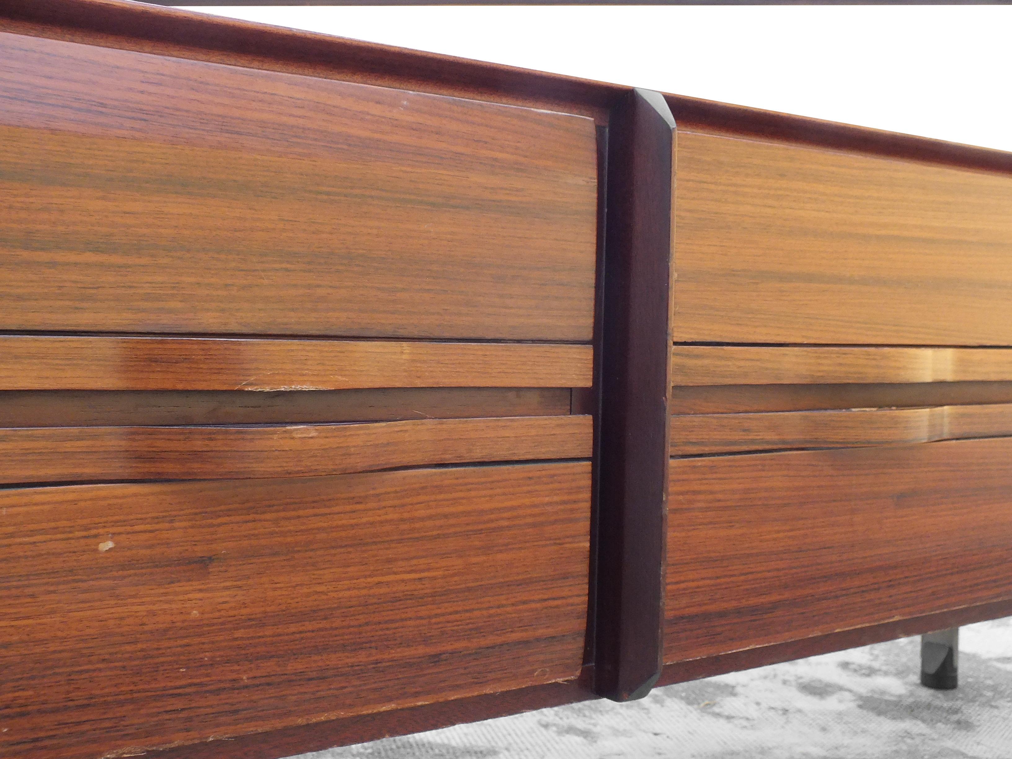 Minimalist La Permanente meuble Cantu' Italy minimalist sideboard probable Frattini design  For Sale