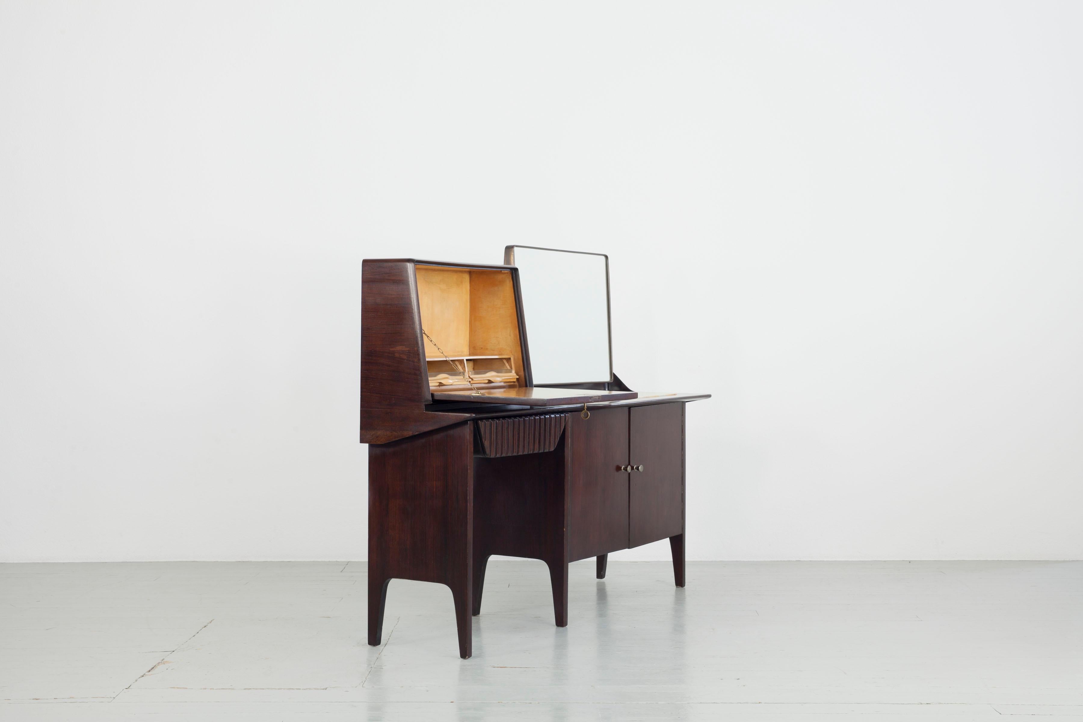 La Permanente Mobili Cantù, Dressing Table, Italy, 1950s In Good Condition For Sale In Wolfurt, AT