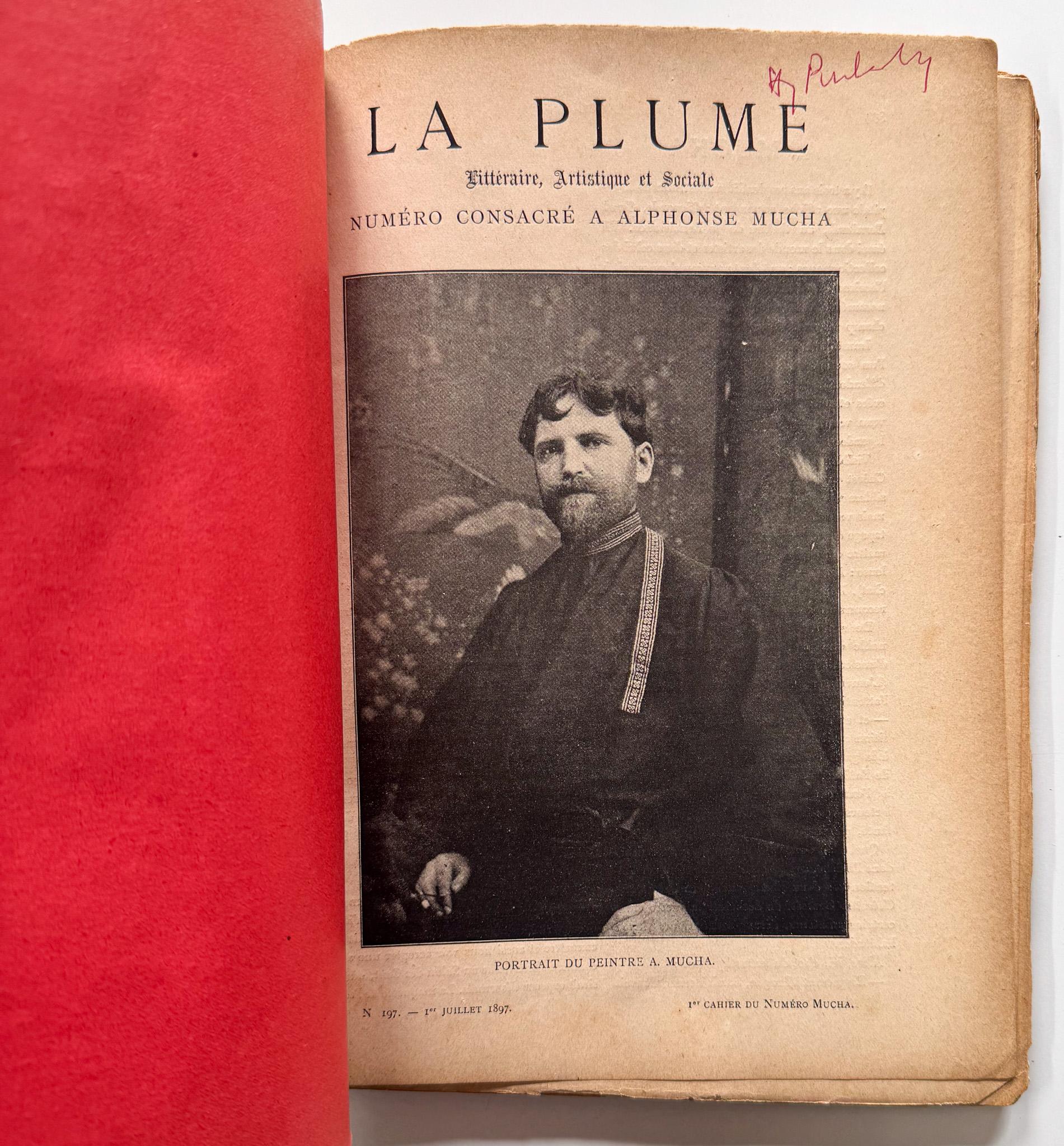 Art Nouveau La Plume, numero speciale dedicato ad Alphonse Mucha in vendita