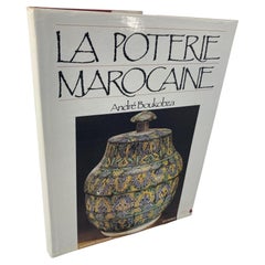 La Poterie Marocaine by André Boukobza The Moroccan Pottery French Ed Hardcover
